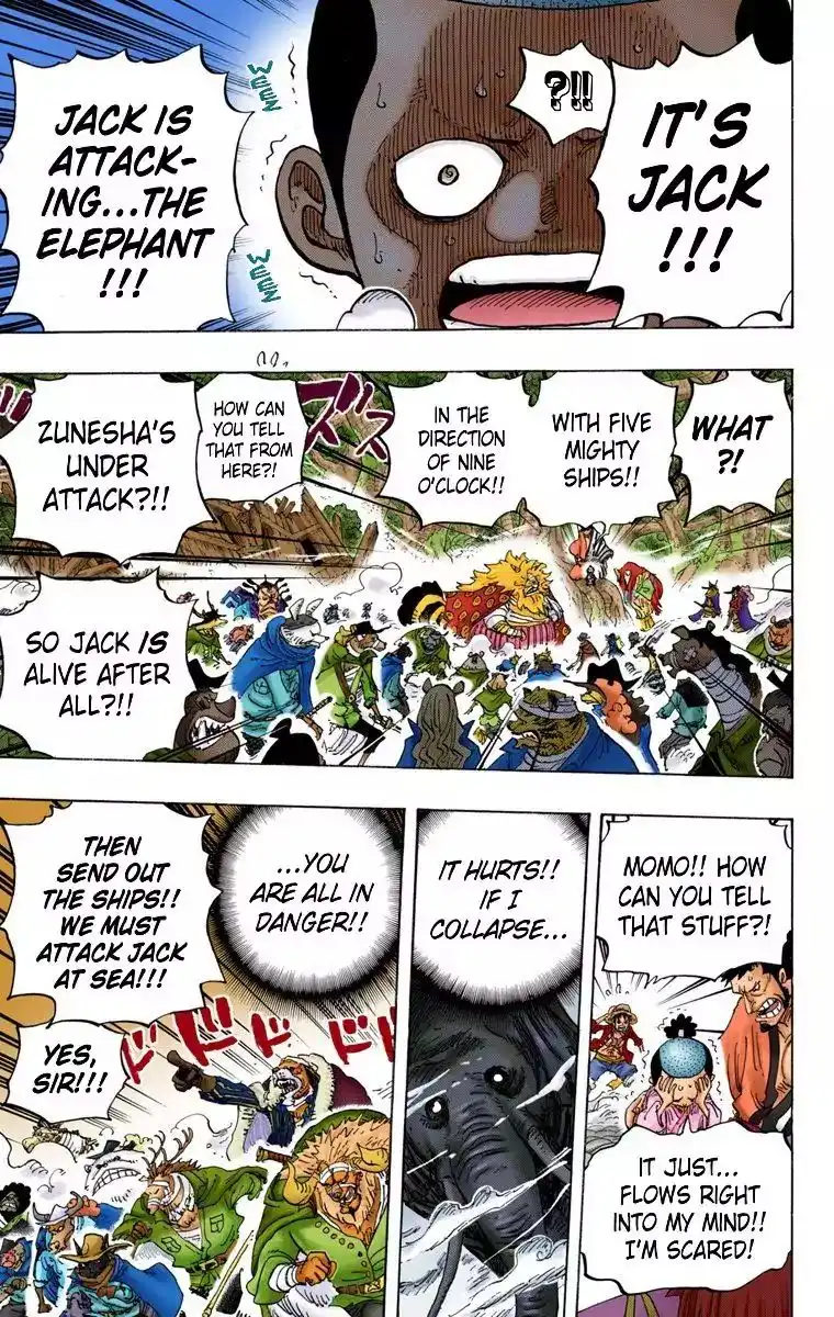 One Piece - Digital Colored Comics Chapter 821 9